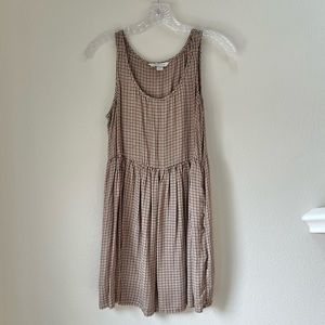 Gingham Babydoll Dress - American Eagle